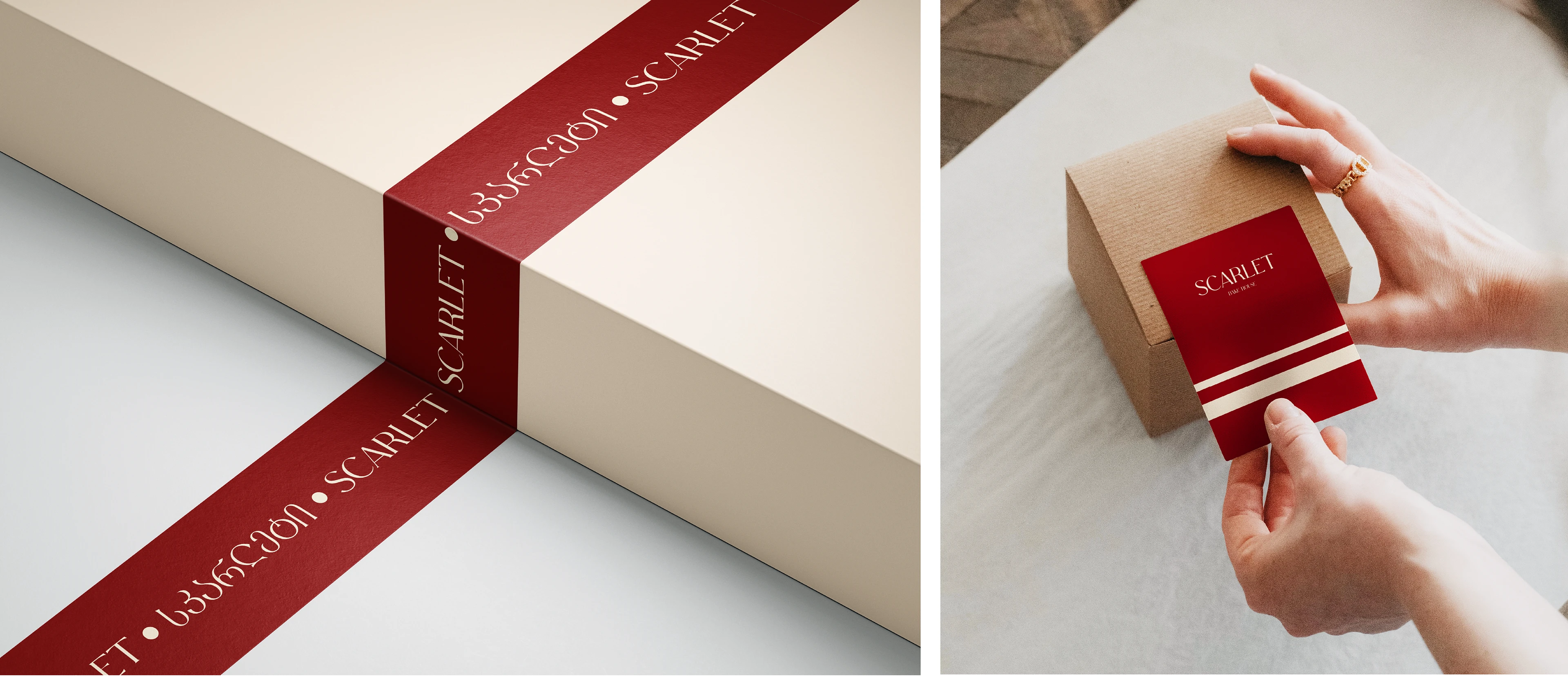 Person delivering Scarlet