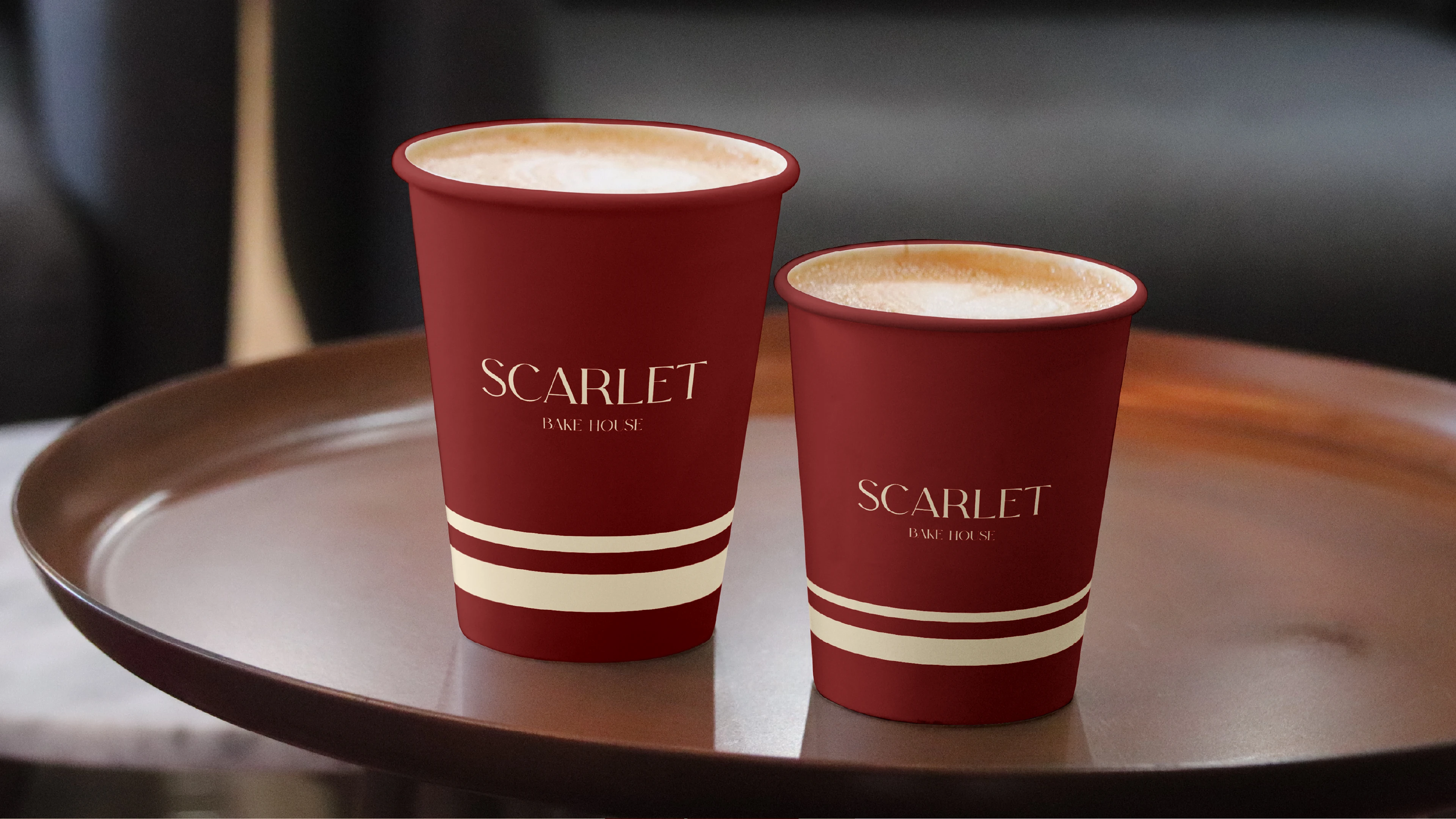 Branded cups